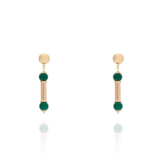 Lorena Earring Green