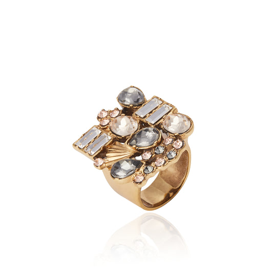 Milano Mix Ring - Black Diamond