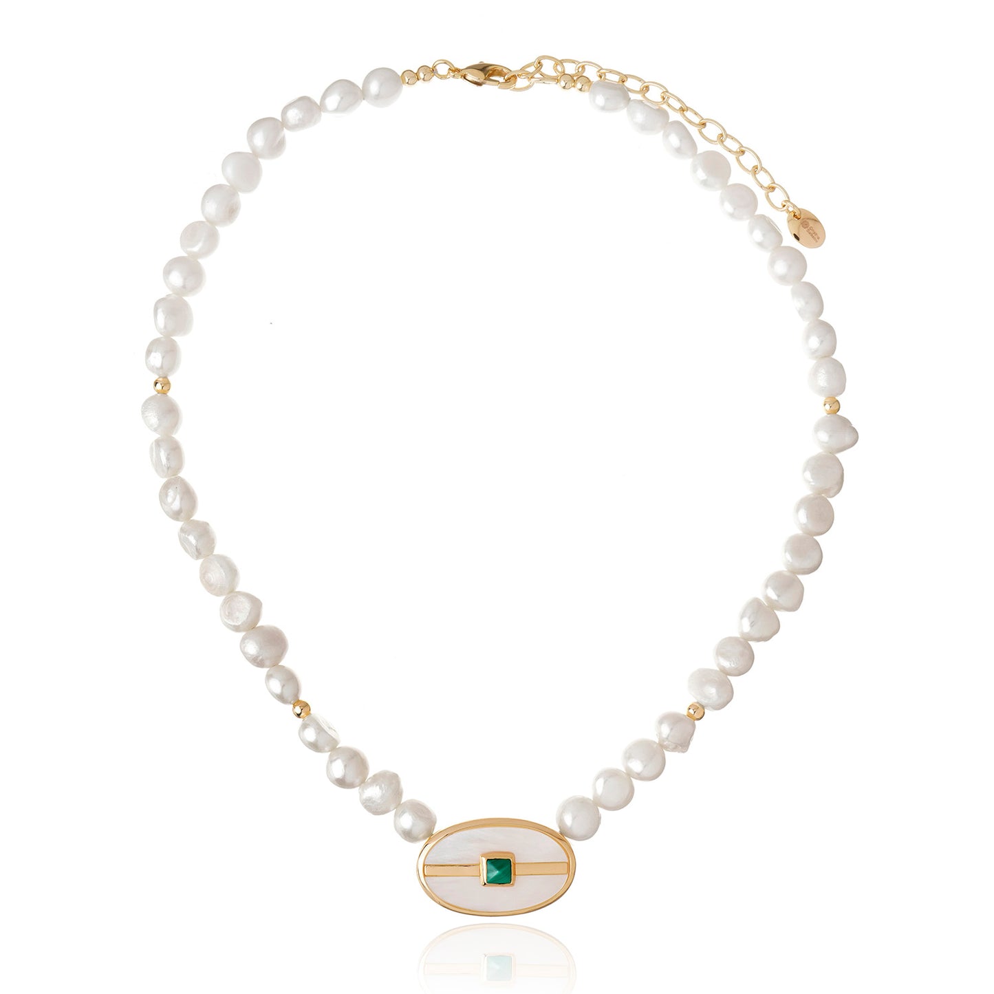 Inspire Pearl Necklace White Mop