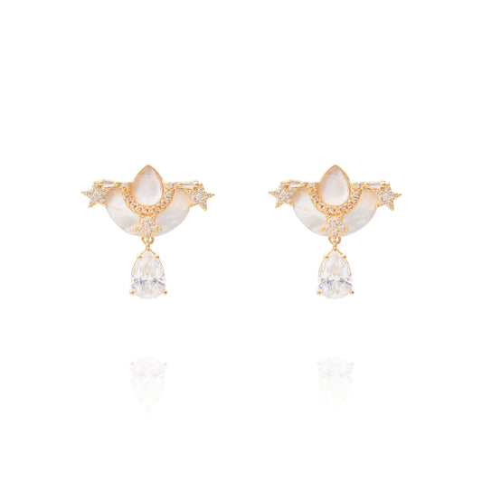 Ersa Earring White Mop