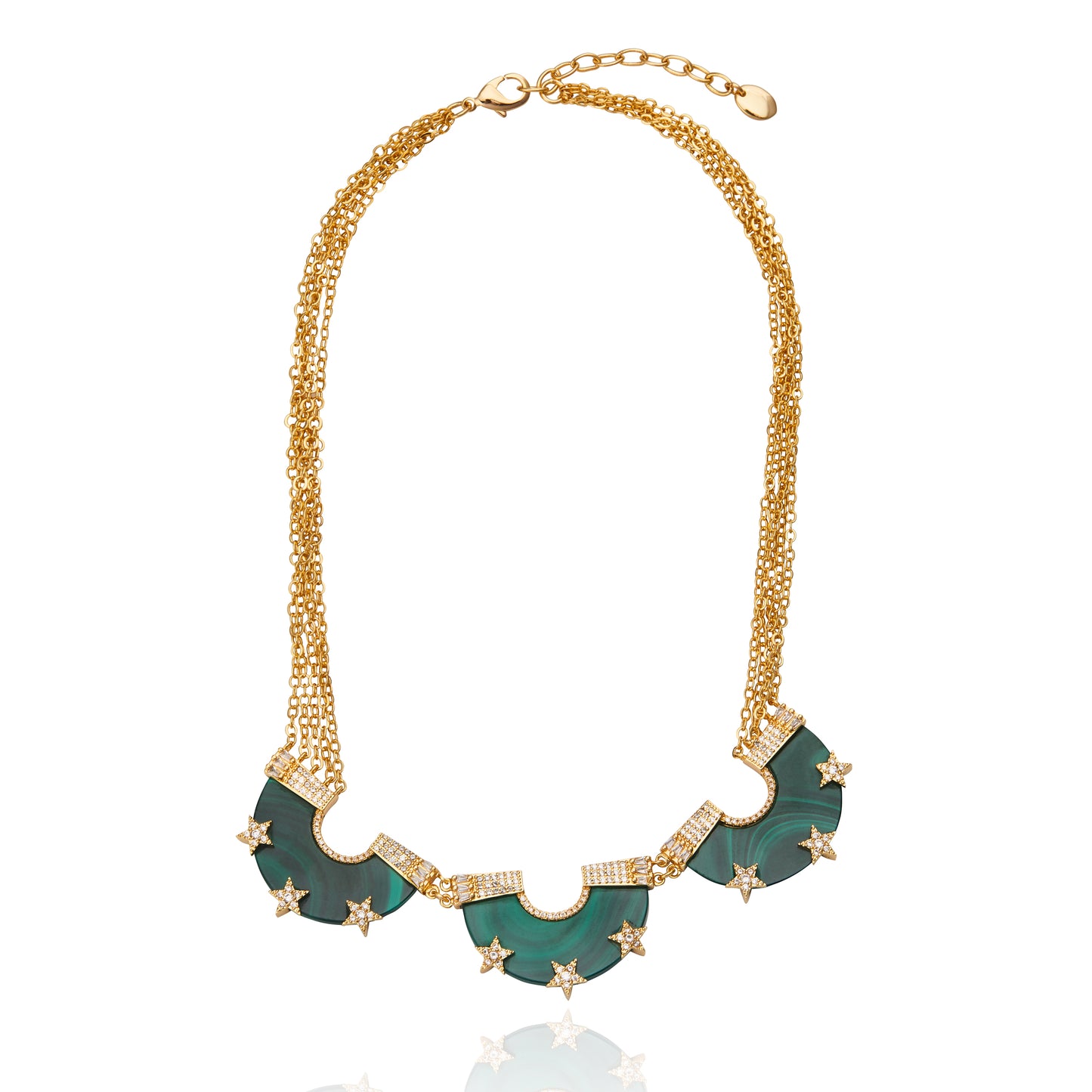 Belinda Necklace Malachite