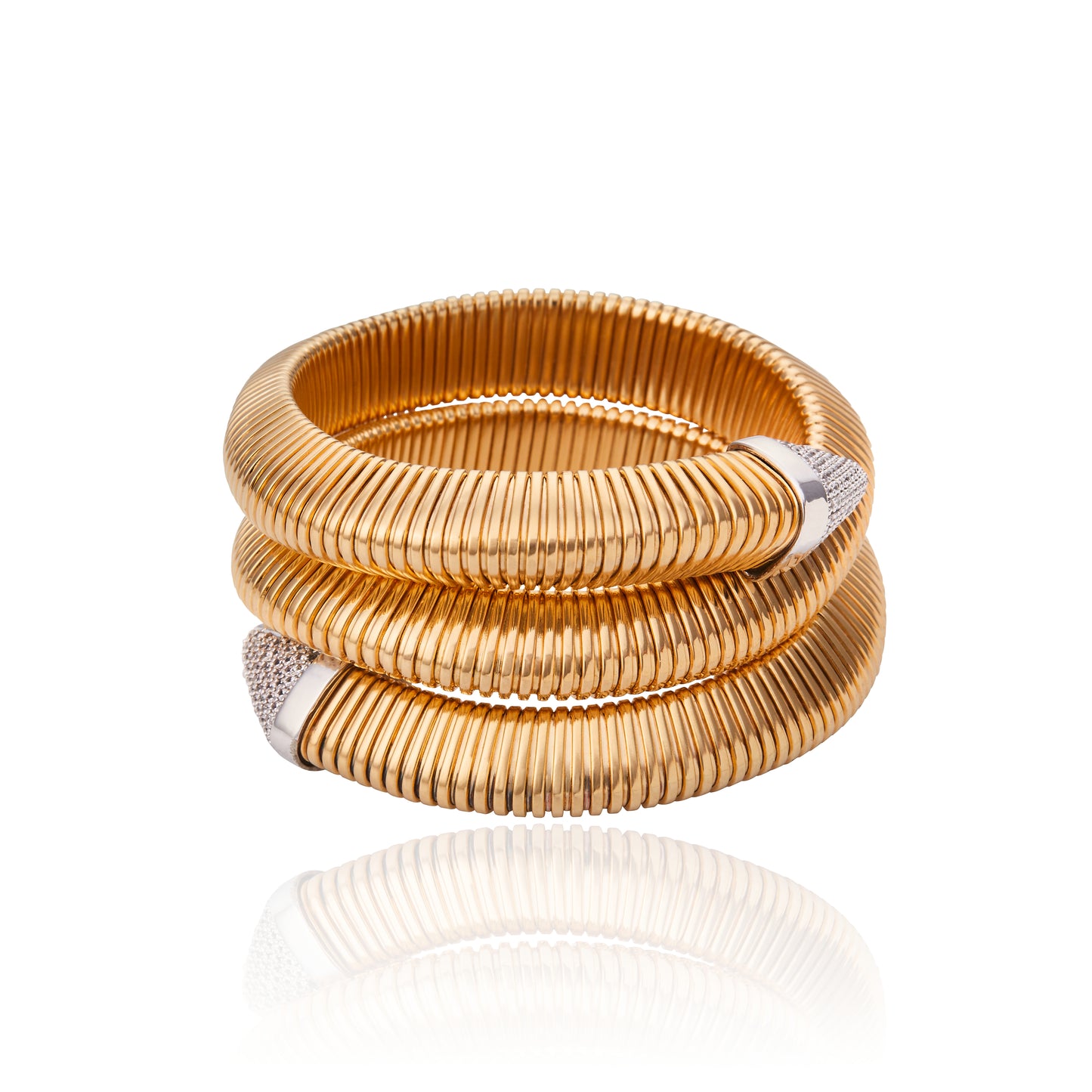 Simona Double Bracelet - Gold