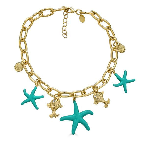 Starfish Chain Necklace