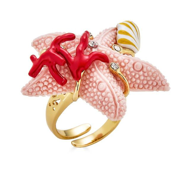 Sea Star Shell Ring