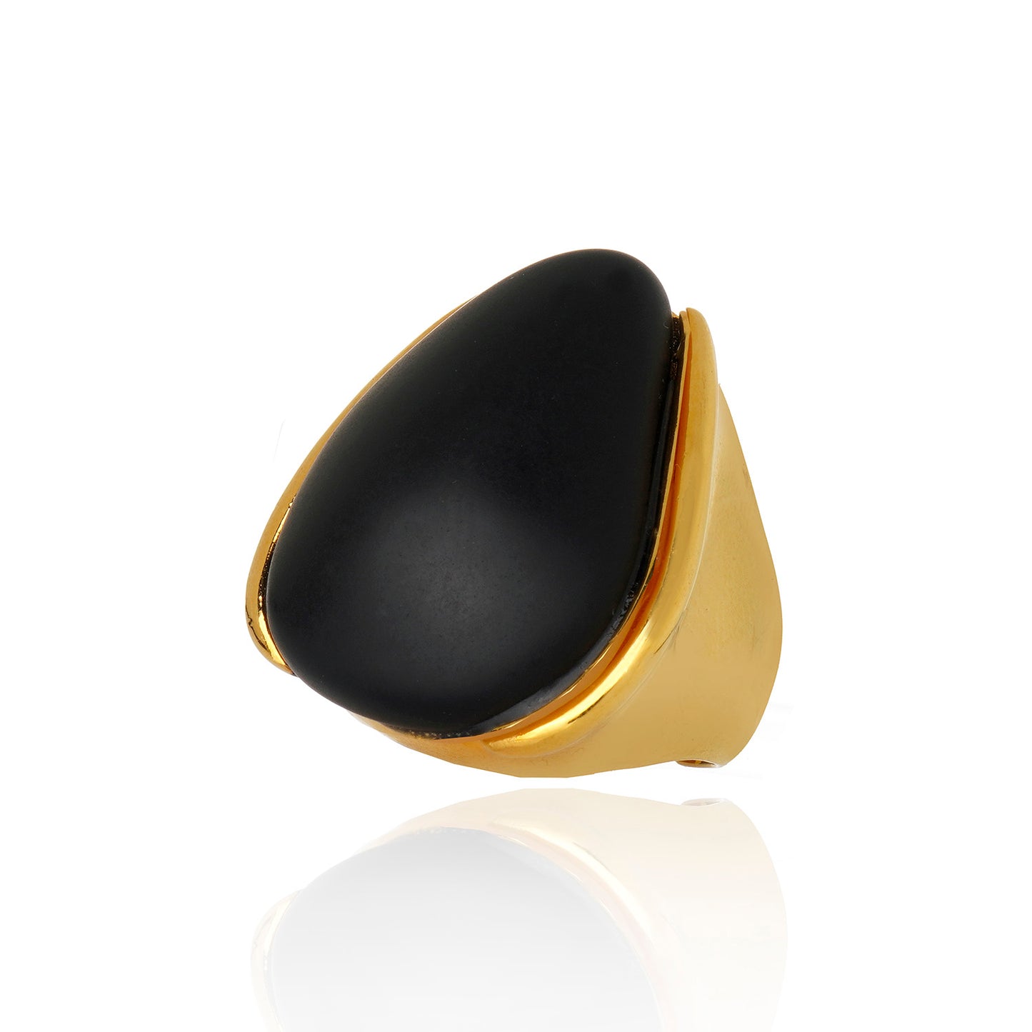 Organic Resin Ring - Black