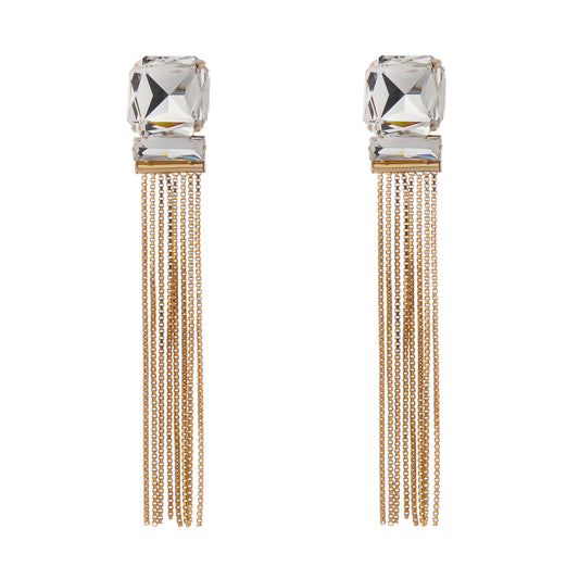 Purity Fringe Earring Gold