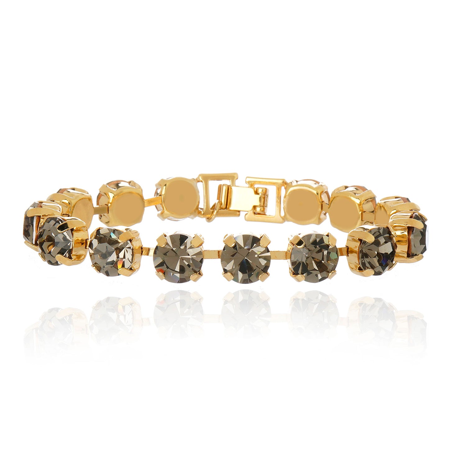 Dazzling Bracelet - Black Diamond Gold