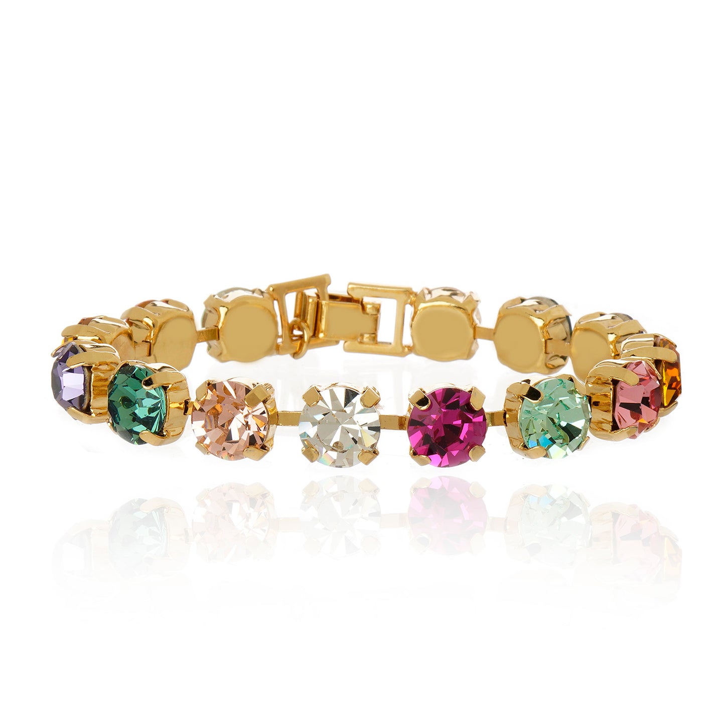 Dazzling Bracelet - Black Diamond Gold