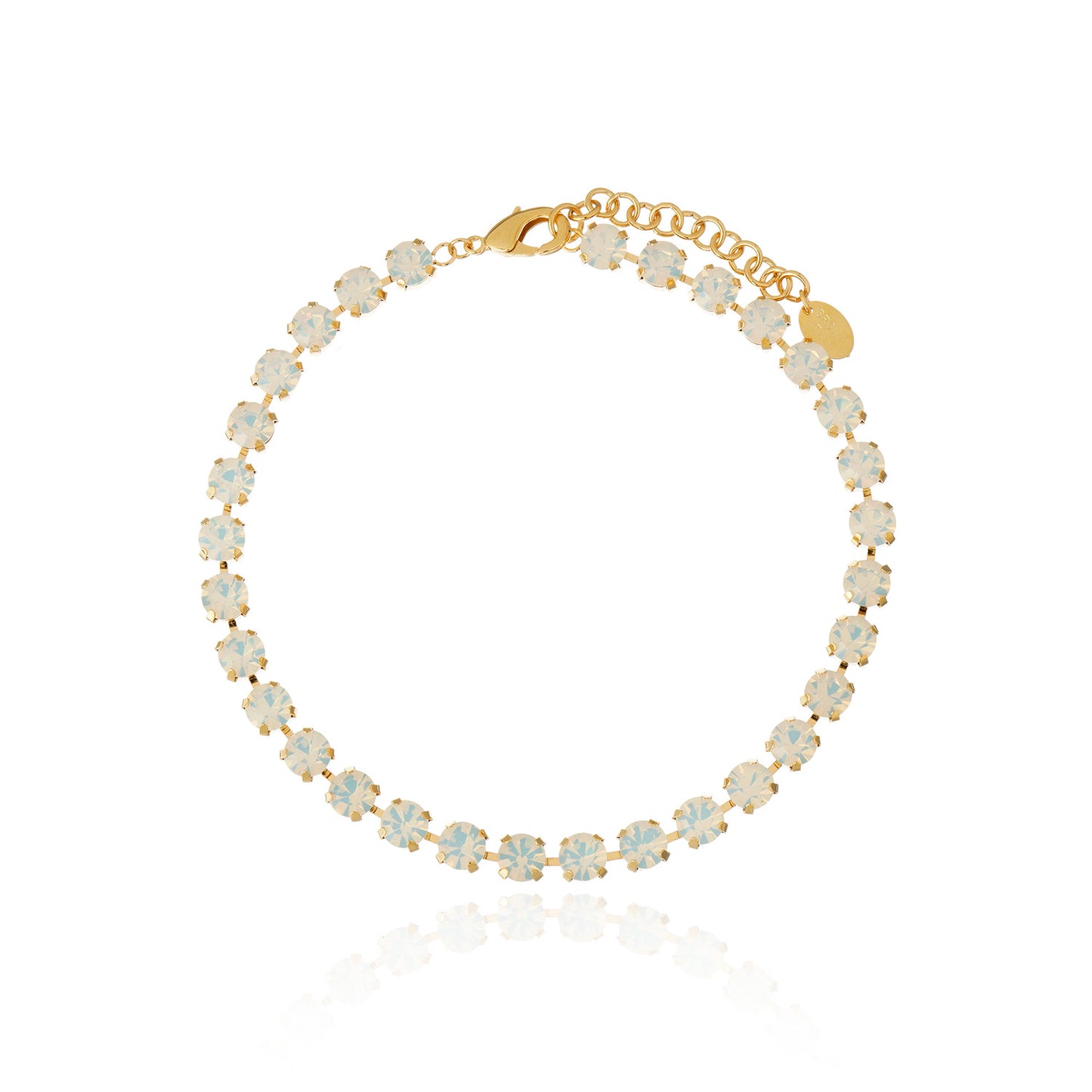 Dazzling Choker - Moonstone Gold