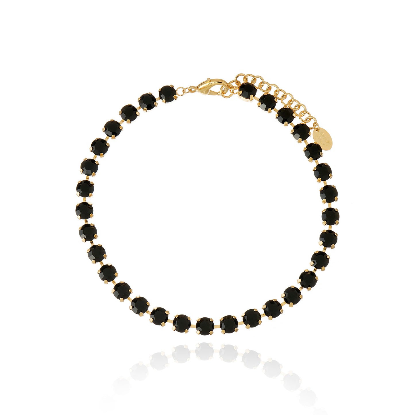 Dazzling Choker - Multi Gold