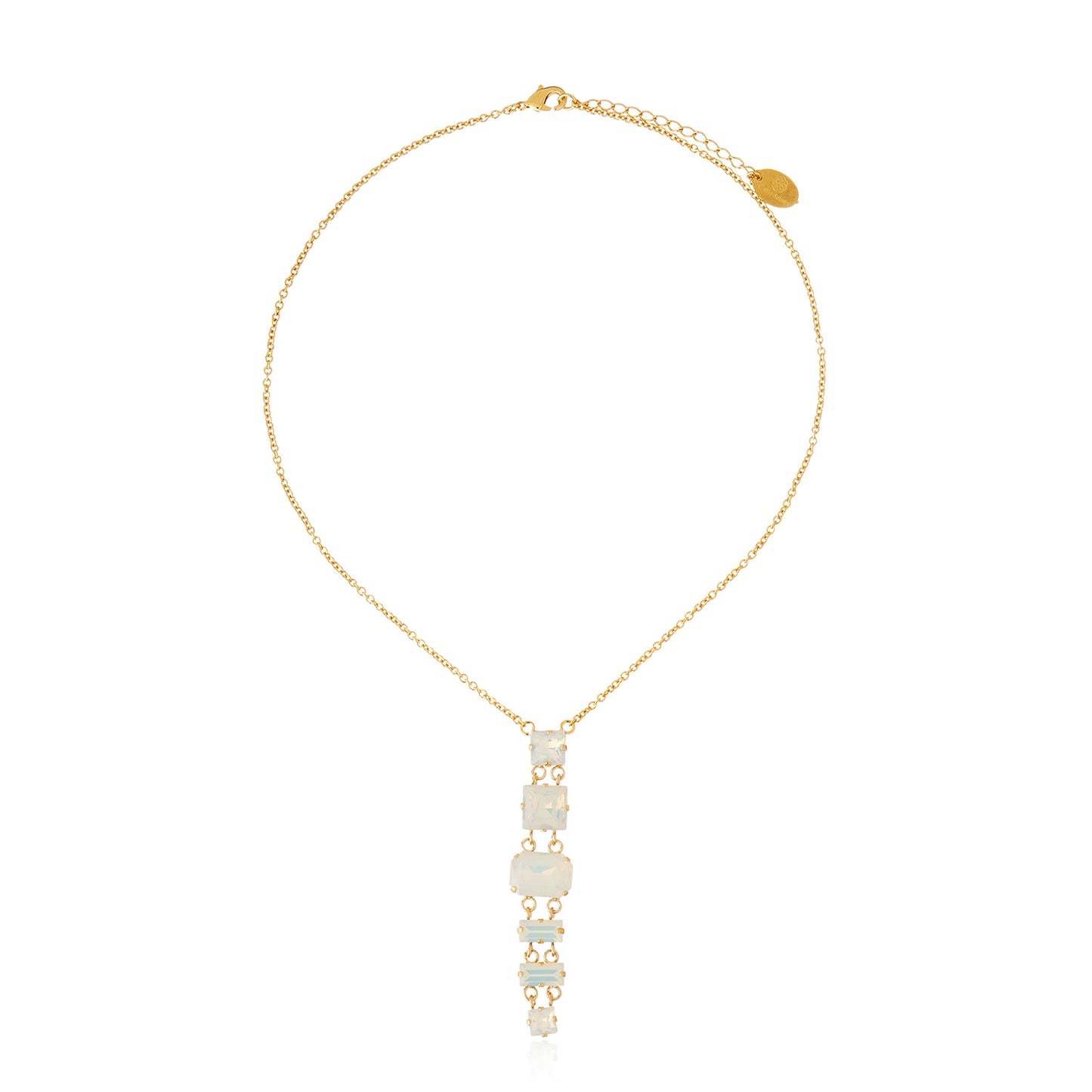 Ariana Drop Necklace - Multi Gold