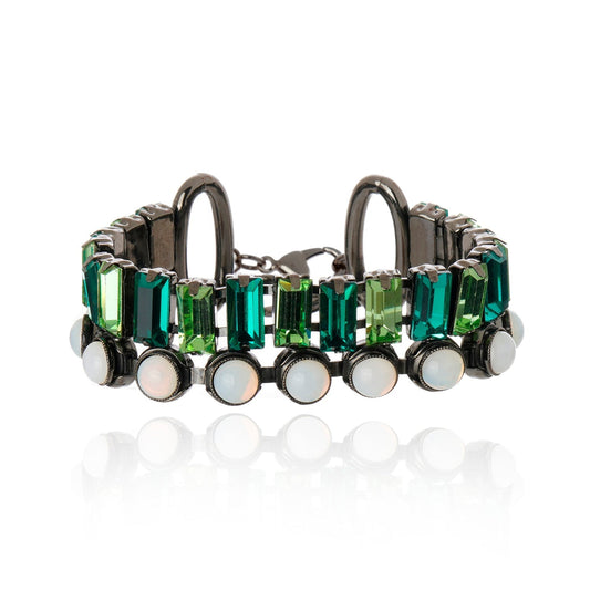 Cabochon Bracelet Emerald