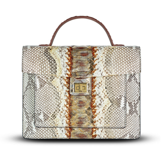 Vittoria Satchel - Opal Brown Bruciato