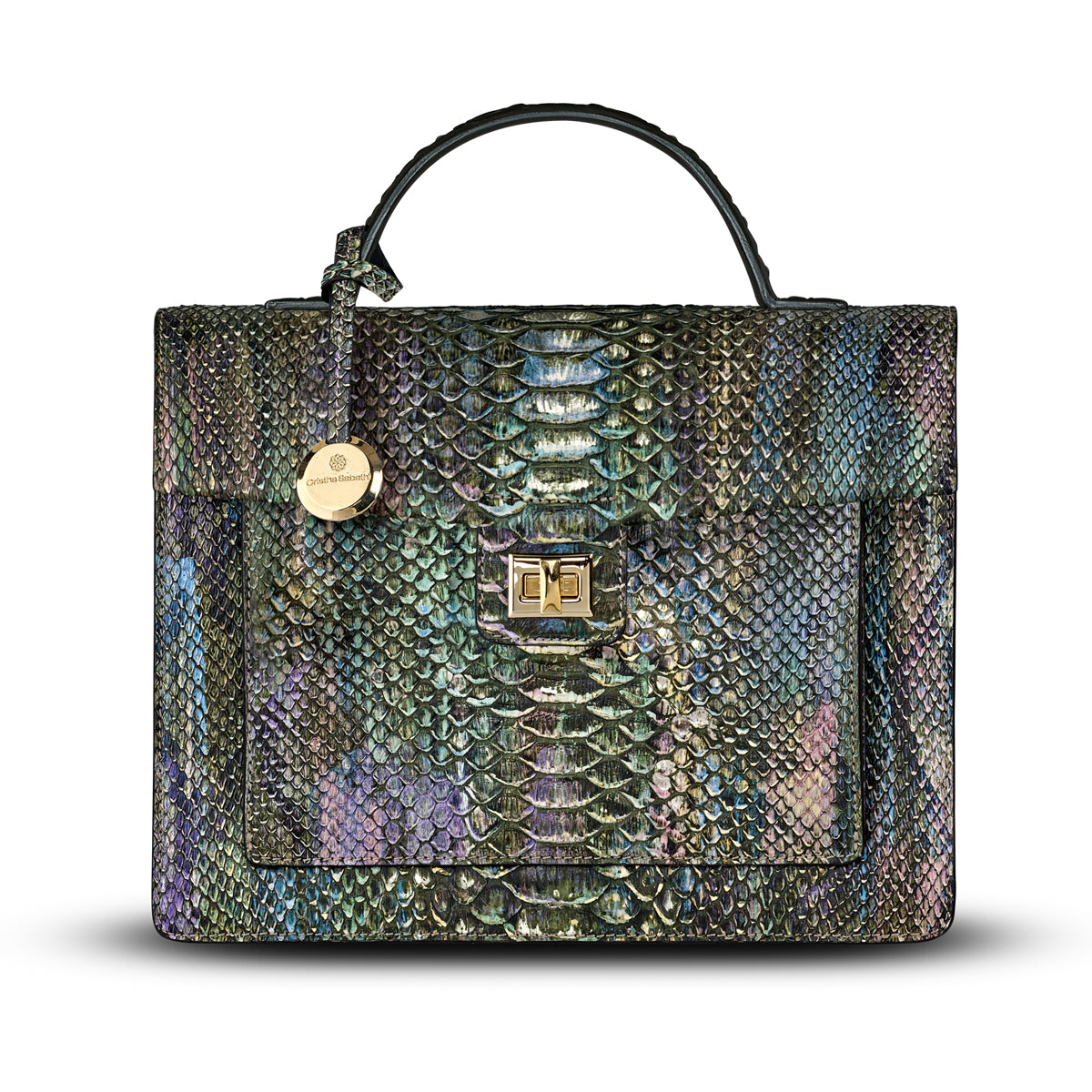 Vittoria Satchel - OpalGreen Mischio