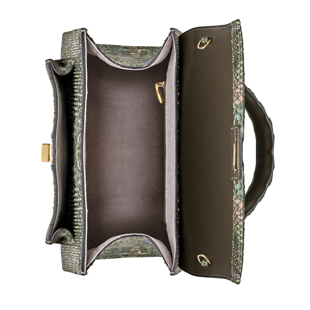 Vittoria Satchel - OpalGreen Mischio