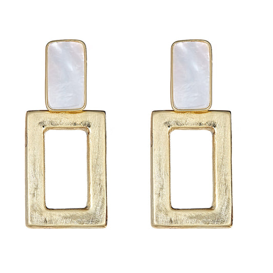 Square Knocker Earring