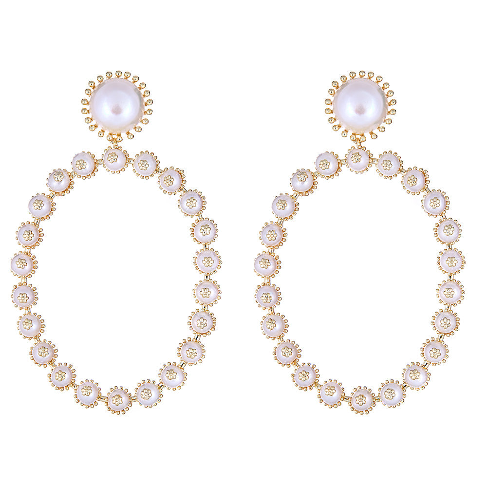 Pearl Garden Earring