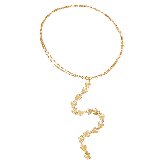 Farfalla Lariat Necklace