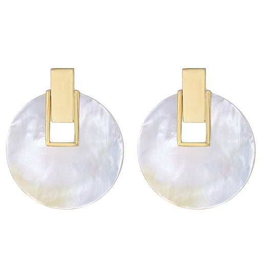 Charlotte Disc Earring