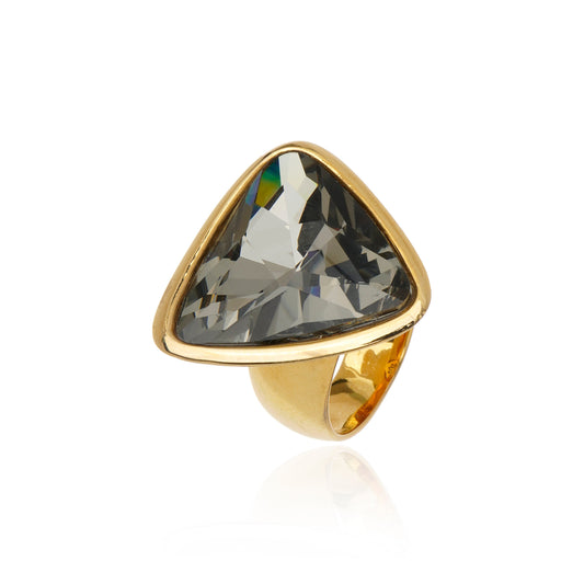 Bloom Ring Black Diamond