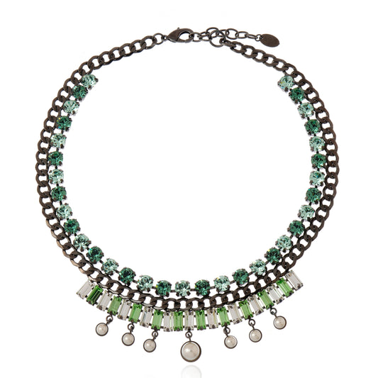 Extravagance Necklace Green