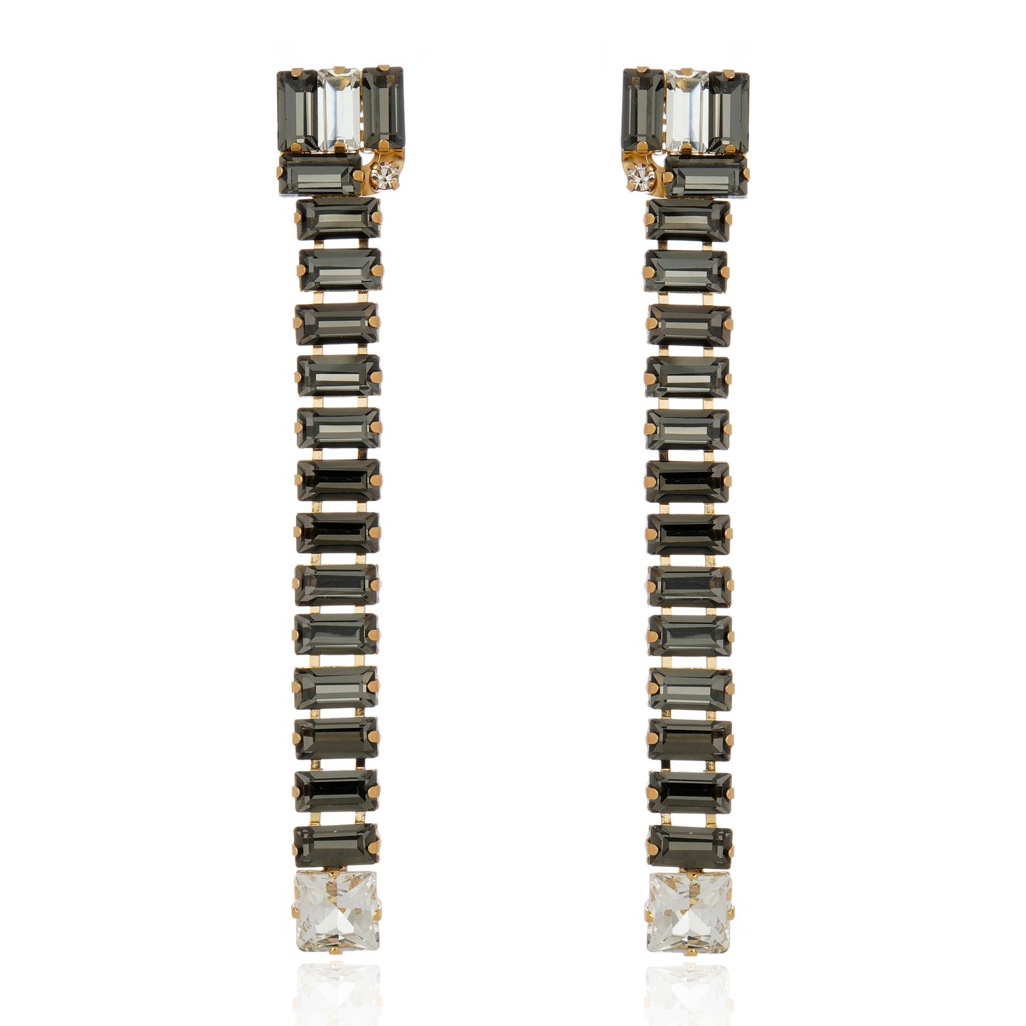 Noble Stack Earring Black Diamond