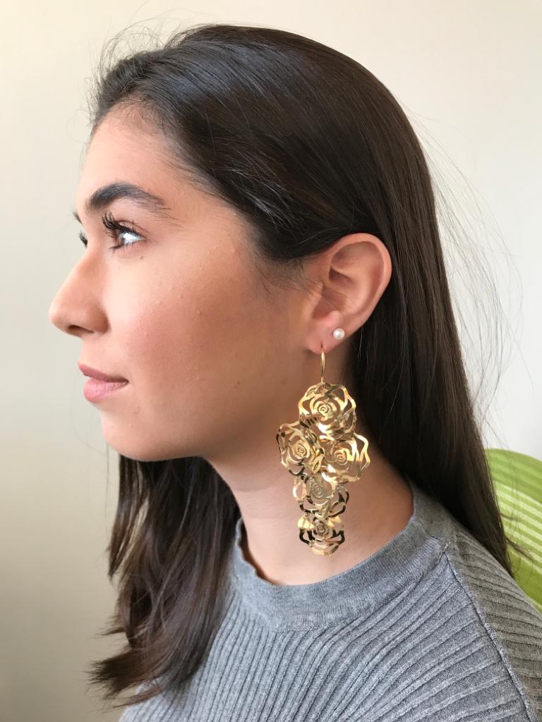 Rosé Classica Earring