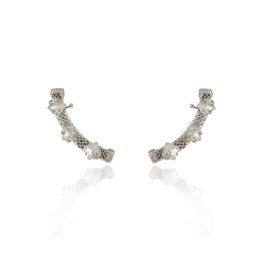 Opulence Ear Cuff Silver