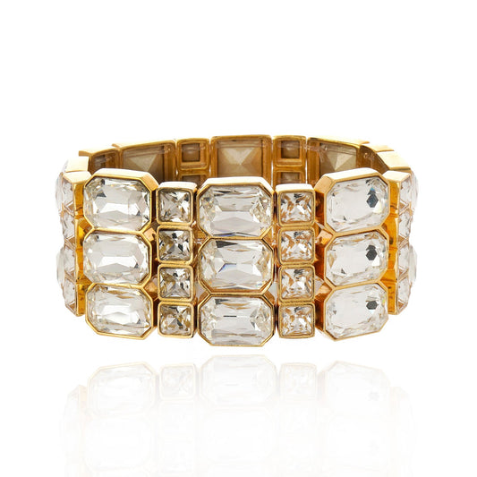 Honor Stone Bracelet Gold