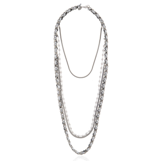 Juno Necklace Silver