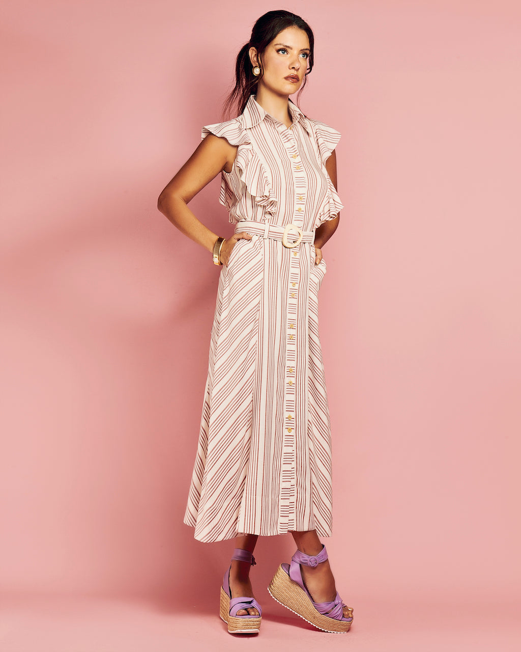 Mutli/ Alaya Maxi Dress